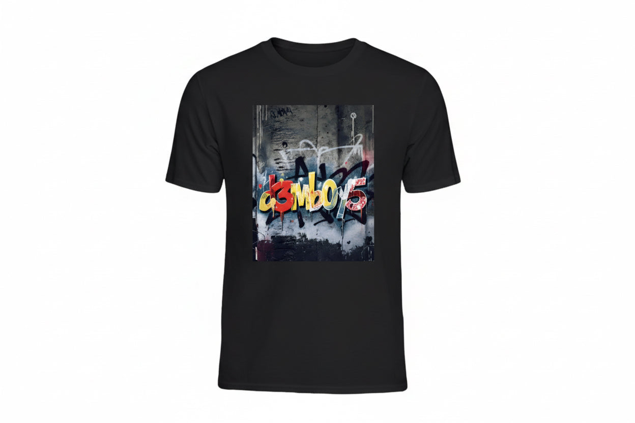 D3mb0y5 Graffiti Signature Heavyweight  T-Shirt