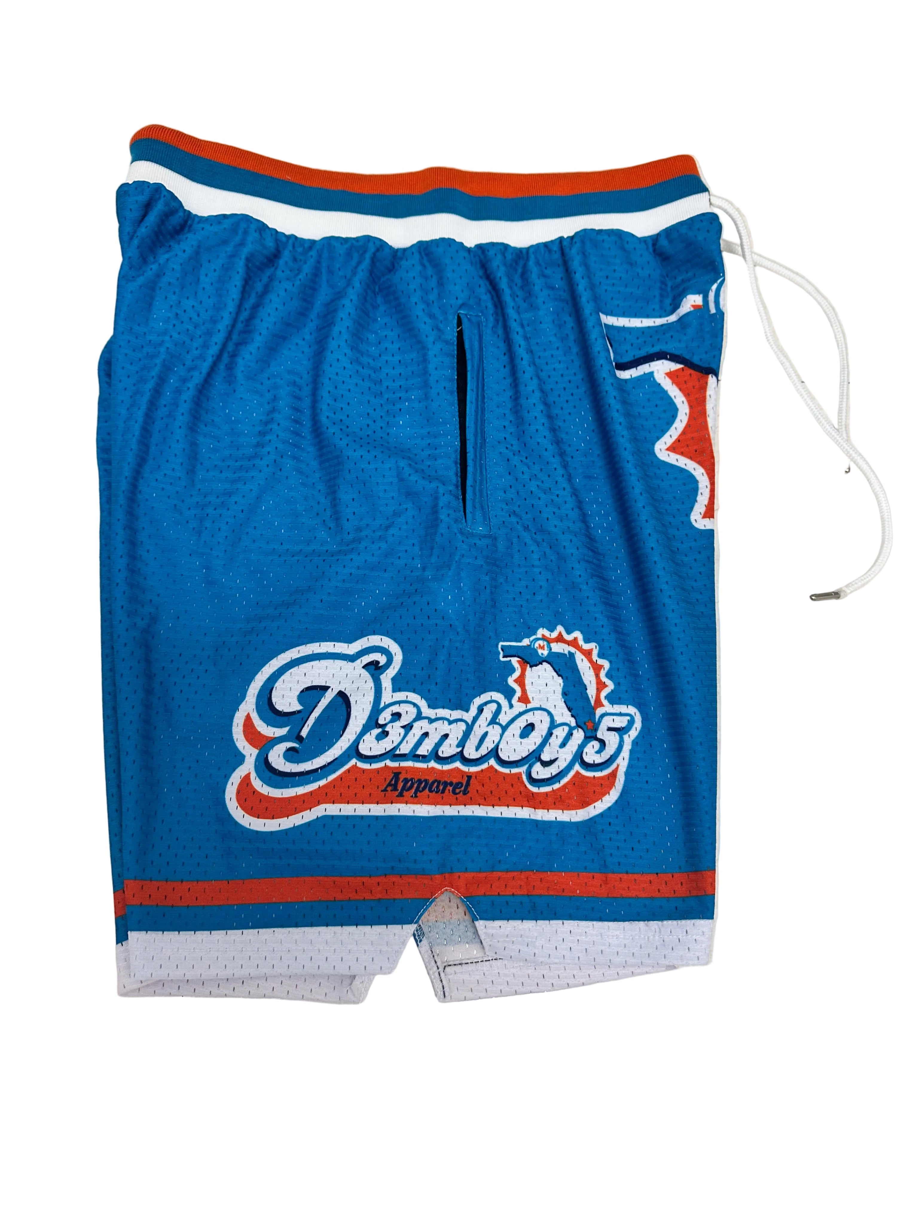D3mb0y5 MD Logo Mesh Shorts