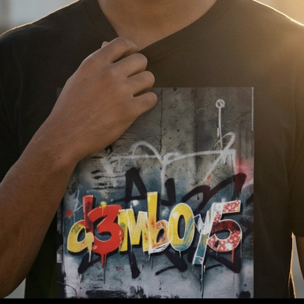 D3mb0y5 Graffiti Signature Heavyweight  T-Shirt