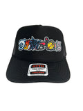 D3mb0y5 Mashup Logo Trucker Hat