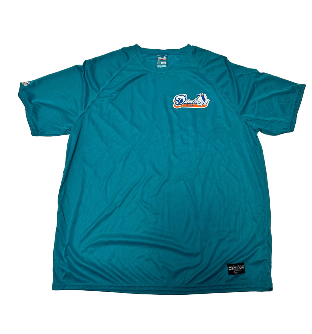 D3mb0y5 Phins' State Aqua Legacy Moisture-Wicking Tee