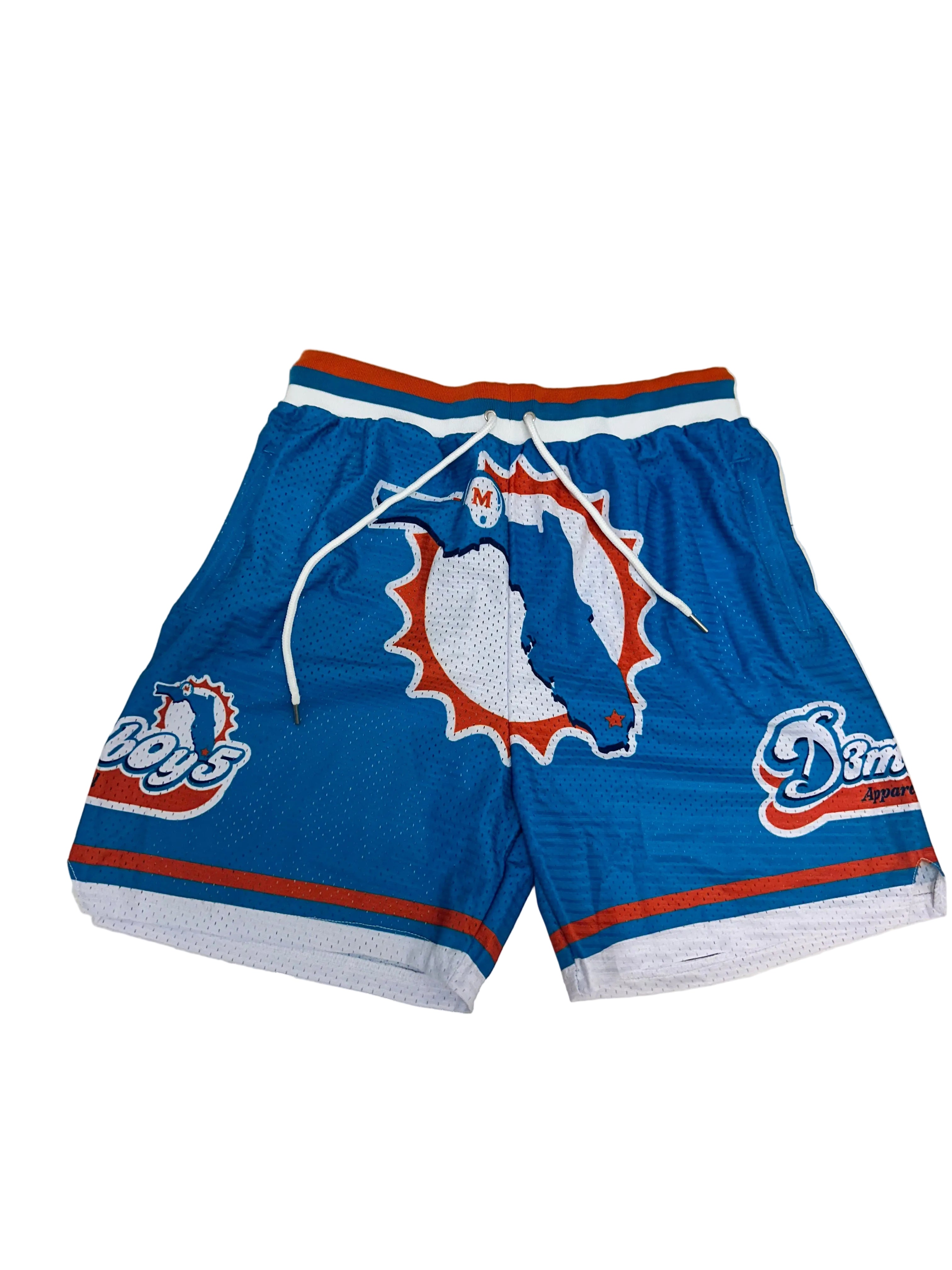 D3mb0y5 MD Logo Mesh Shorts