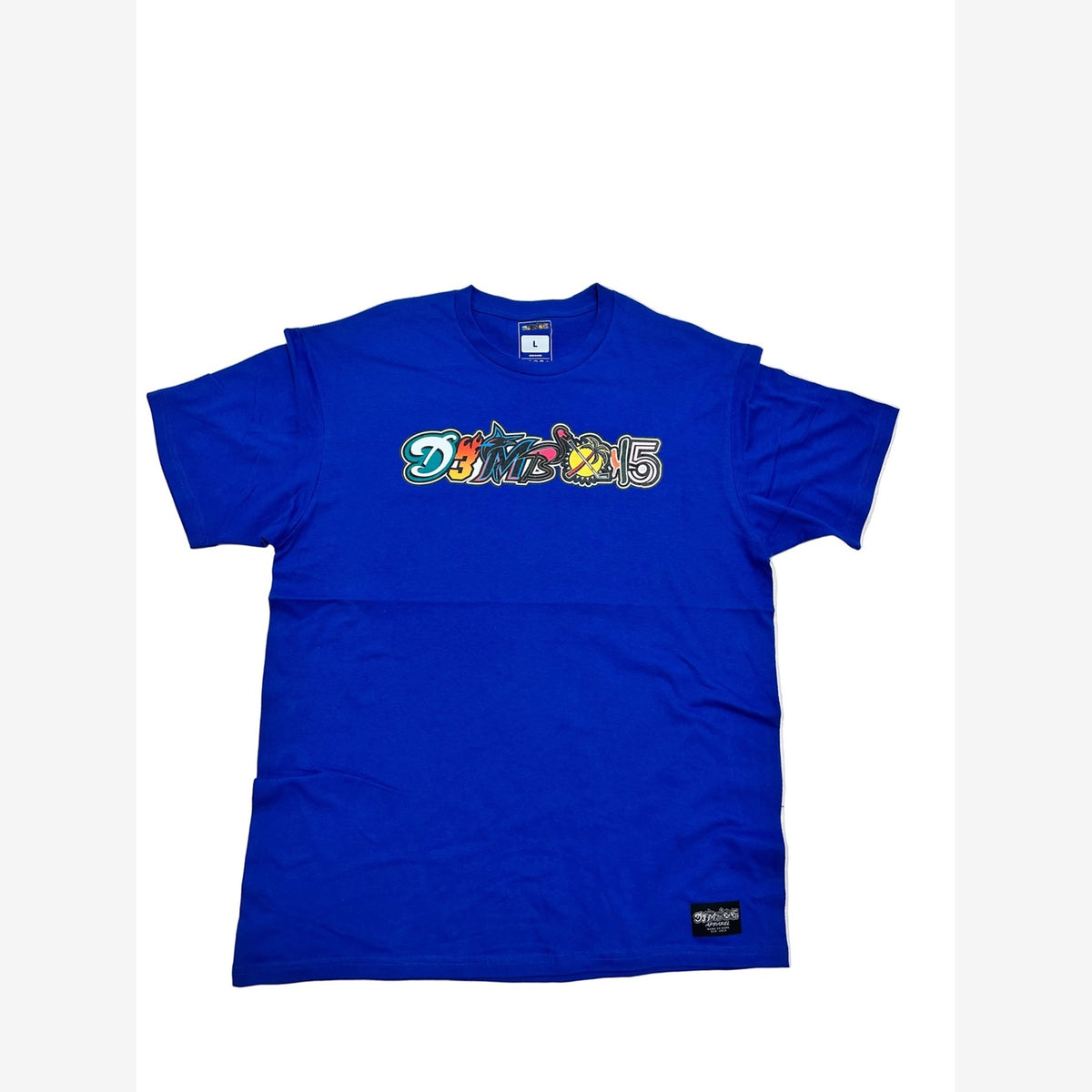 D3mb0y5 Mashup Logo T-Shirt - Blue