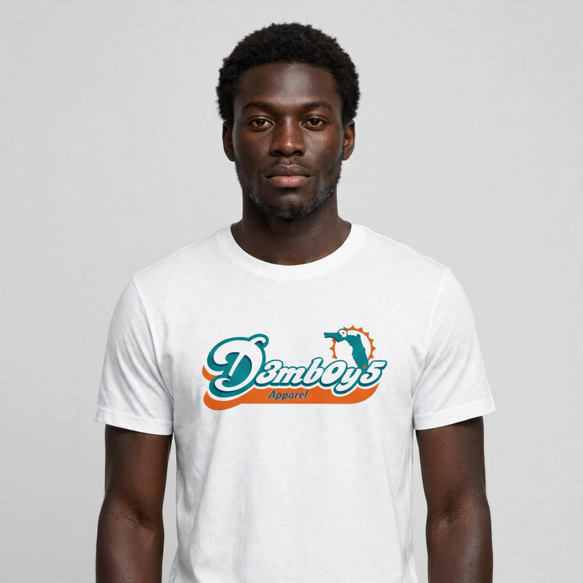 D3mb0y5 MD Parody Logo T-Shirt - White