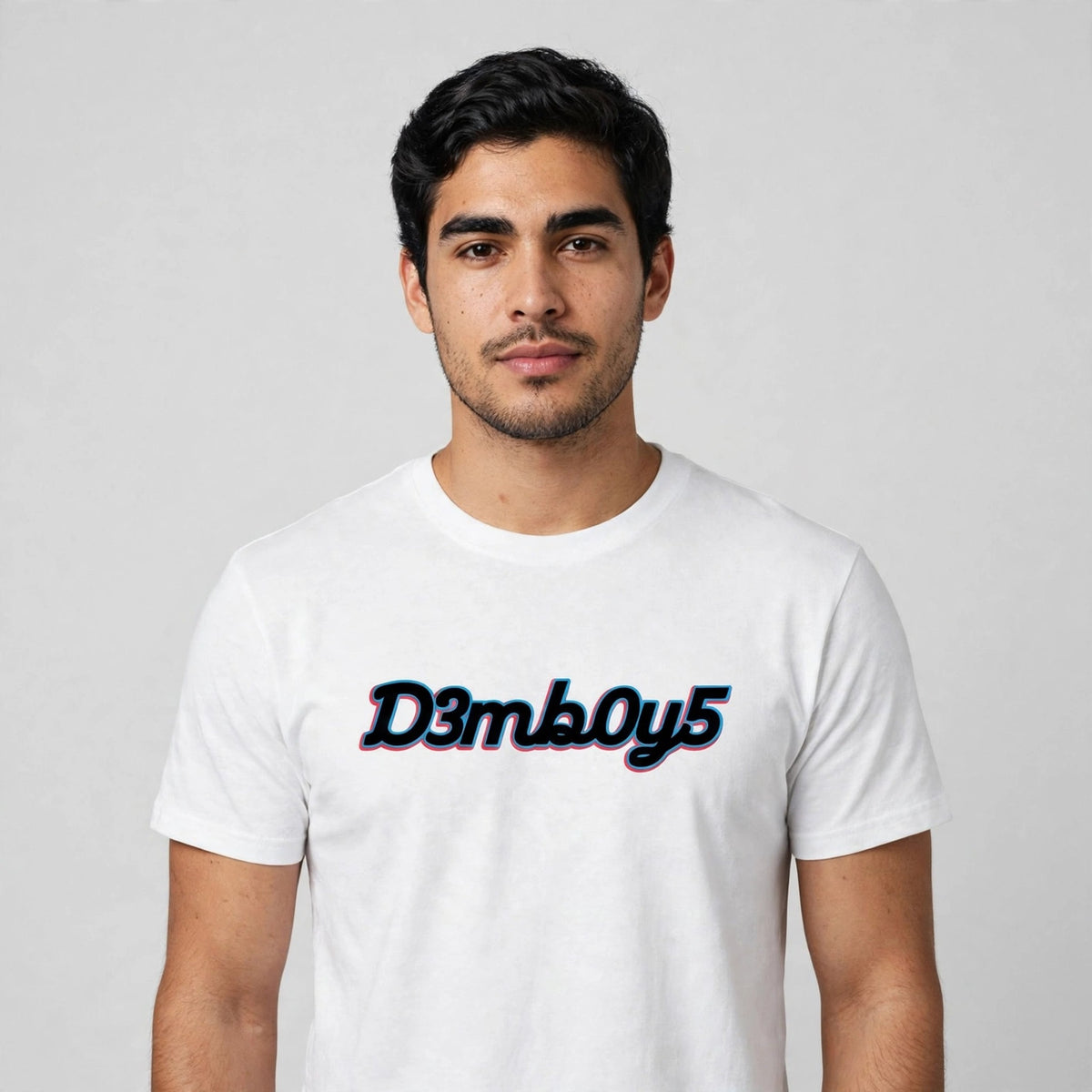 D3mb0y5 Marlins parody logo T-Shirt - White