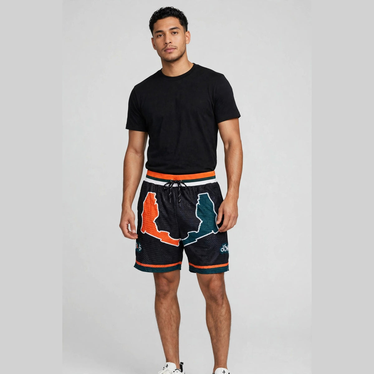 State of The U Shorts Mesh Shorts (Blackout Edition)